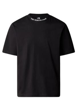 Camiseta The North Face Zumu Relaxada Negra Homem