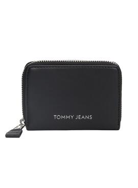 Carteira Tommy Jeans Essential Small Preto Mulher