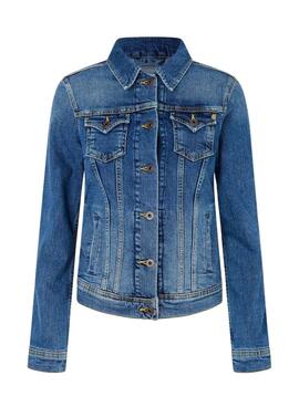 Jaqueta jeans Pepe Jeans Thrift HT7 para mulher
