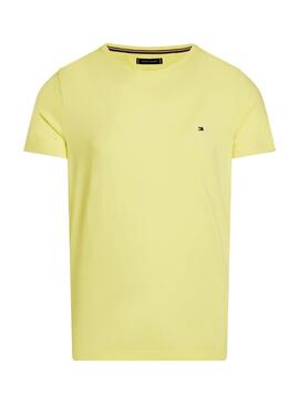 Camiseta Tommy Hilfiger Stretch Amarela Masculina