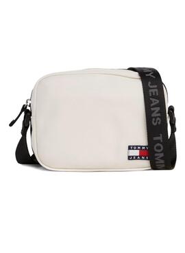 Bolsa Tommy Jeans Essential Crossover Branca Mulher