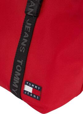 Bolsa Tommy Jeans Mini Tote Essential Vermelha Mulher