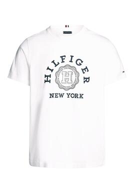 Camiseta Tommy Hilfiger Coin Branca para Homem