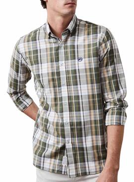 Camisa Altonadock Xadrez Verde para Homem