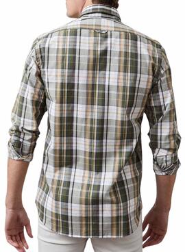 Camisa Altonadock Xadrez Verde para Homem