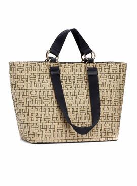 Bolsa Tommy Hilfiger City Monograma Tote Mulher