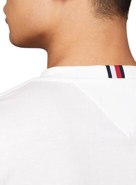 Camiseta Tommy Hilfiger 85 Branca para Homem.