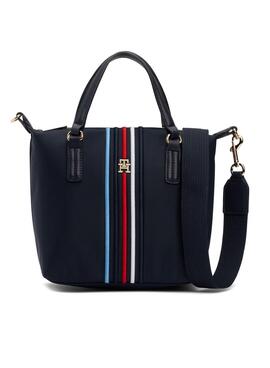 Bolsa Tommy Hilfiger Poppy Small Bege para Mulher.