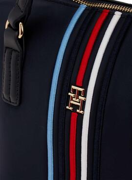 Bolsa Tommy Hilfiger Poppy Small Bege para Mulher.