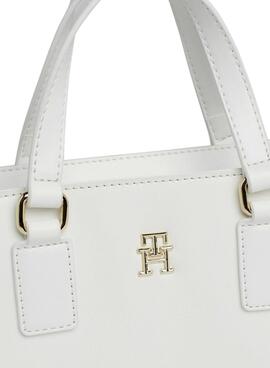 Bolsa Tommy Hilfiger Monotype Mini Branca Mulher