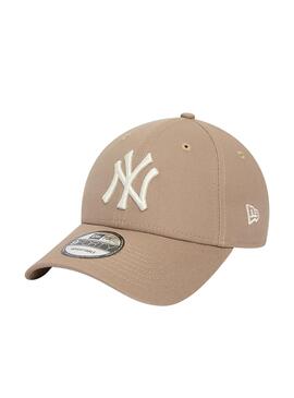 Boné New Era New York Yankees League 9FORTY Bege