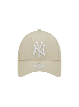 Boné New Era New York Yankees League W Bege