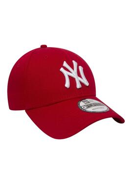Boné New Era New York Yankees Essential vermelho.
