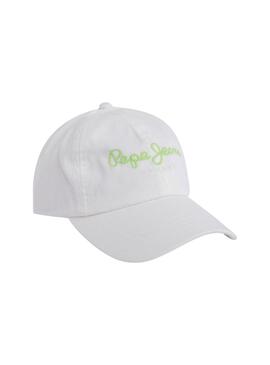 Boné Pepe Jeans Ophelie Branco para Mulher