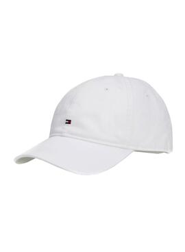 Boné Tommy Hilfiger Flag Soft Branco