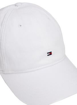 Boné Tommy Hilfiger Flag Soft Branco