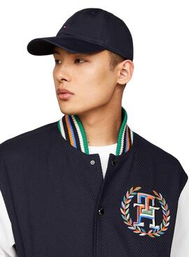 Boné Tommy Hilfiger Flag Soft Azul Marinho