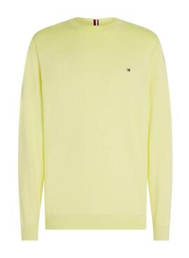 Camisola Tommy Hilfiger Mouline Amarela Para Homem