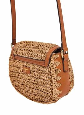 Bolsa Pepe Jeans Jade Quincy Camel para mulher