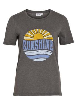 Camisa Vila Sunshine Cinza para Mulher.