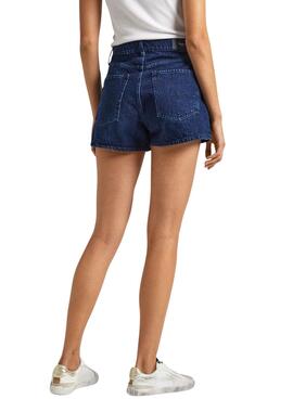 Shorts Jeans Pepe Jeans A-Line curta para mulher.