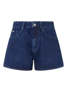 Shorts Jeans Pepe Jeans A-Line curta para mulher.
