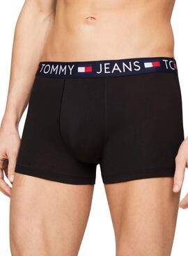 Pacote 3 Cuecas Tommy Jeans Essential Preto