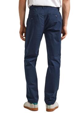 Calça Pepe Jeans Slim Chino Marinho para Homem