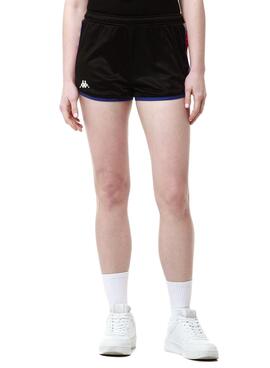 Shorts Kappa Losille Preto para Mulher.