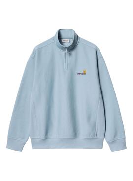 Moletom com zíper Carhartt Half Zip Azul para Homem