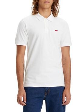 Camisa Polo Levis Housemark Branca para Homem