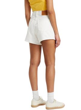 Shorts Levis 80S Branco para Mulher