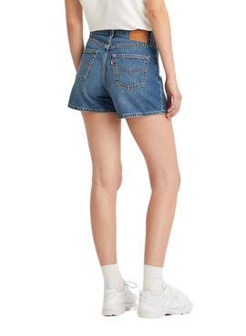 Shorts Levis 80S Azul para MujerTradução em português: Shorts Levis 80S Azul para Mulher