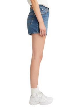 Shorts Levis 80S Azul para MujerTradução em português: Shorts Levis 80S Azul para Mulher