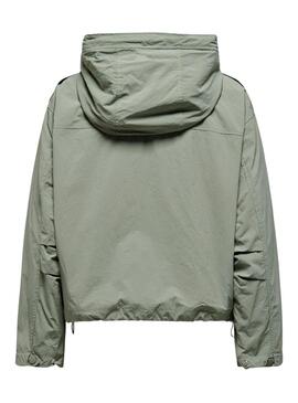 Parka Only Mamba Verde para Mulher