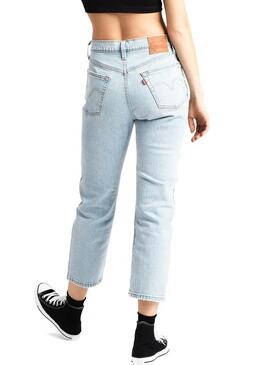 Jeans Levis 501 Crop Dibs Mulher
