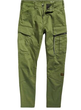 Calça G-Star Zip 3D Skinny Cargo Verde Masculina