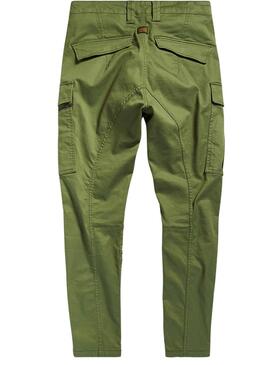 Calça G-Star Zip 3D Skinny Cargo Verde Masculina