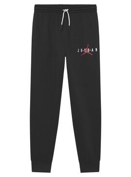 Calças Jordan Jumpman Sustainable Negras para Crianças