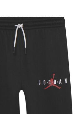 Calças Jordan Jumpman Sustainable Negras para Crianças
