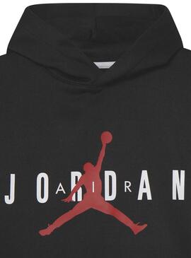 Moletom Jordan Jumpman Sustentável Preto Infantil