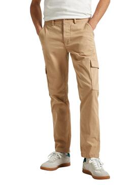 Calça Pepe Jeans Colour Beige para Homem