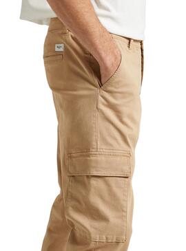 Calça Pepe Jeans Colour Beige para Homem