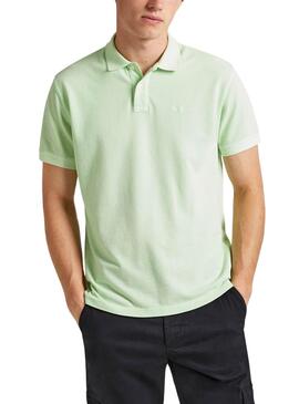 Polo Pepe Jeans New Oliver Verde para Homens