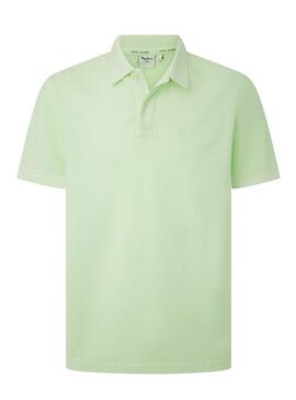 Polo Pepe Jeans New Oliver Verde para Homens