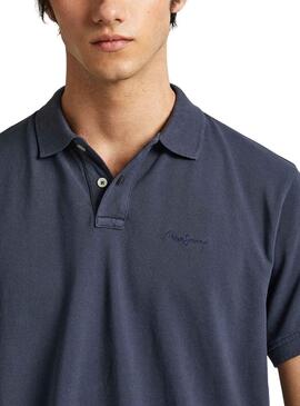 Polo Pepe Jeans New Oliver Marino para Hombre