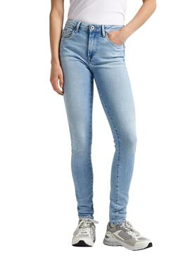 Calça Jeans Pepe Jeans Skinny Azul Mulher