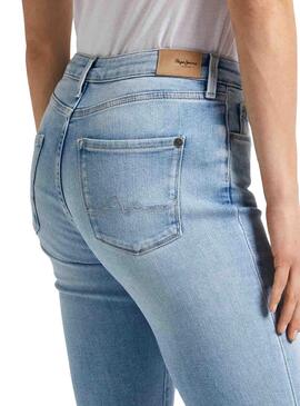 Calça Jeans Pepe Jeans Skinny Azul Mulher