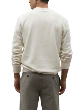 Moletom Ecoalf Bardera Branco para Homem