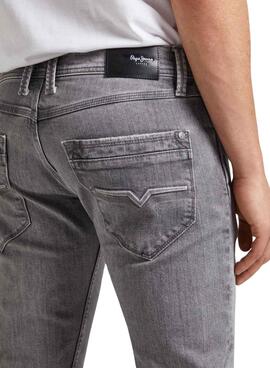 Calça jeans Pepe Jeans Tapered cinza masculina